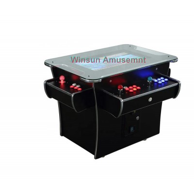 26" screen 4 players cocktail arcade game table with 3500 games