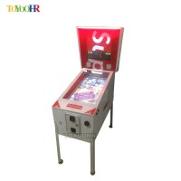 66 games wooden virtual pinball game machine with 19" led screen Virtual Pinball Club Indoor Arcade Video Games