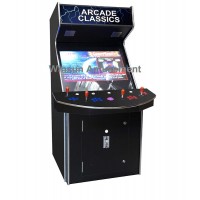 4 players standard upright arcade machine with 3500 Games and big lighting trackball